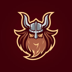 Viking Mascot Logo