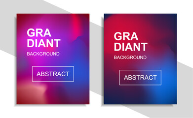 gradient cover template . Abstract colorful background