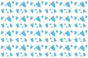 grapes pattern vector design illustration