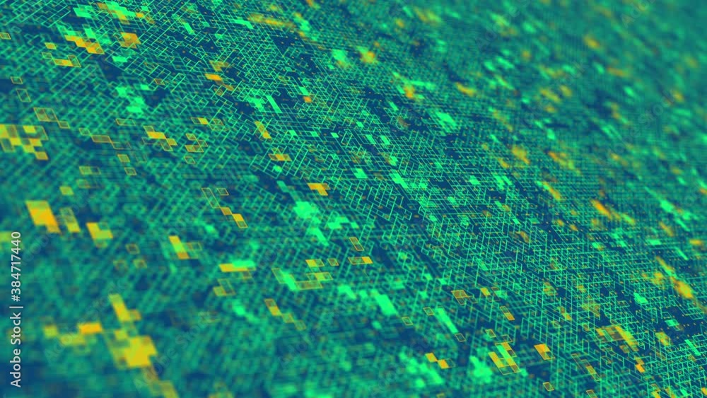 Aufkleber abstract microchip circuit board pattern background
