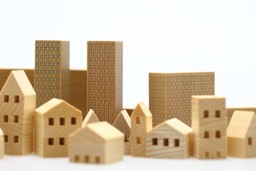 miniature buildings © takadahirohito