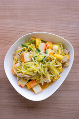 stir fried chinese chive with fofu