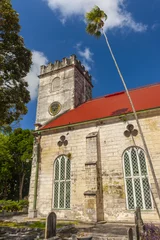 Fotobehang The Cathedral Church in Bridgetown in Barbados © Fyle