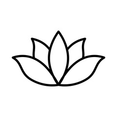Lotus vector icon