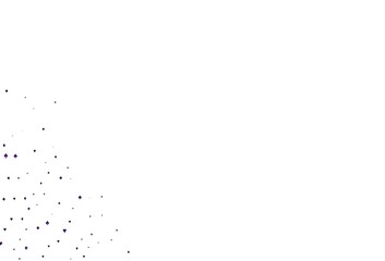 Light Purple vector background with cards signs.