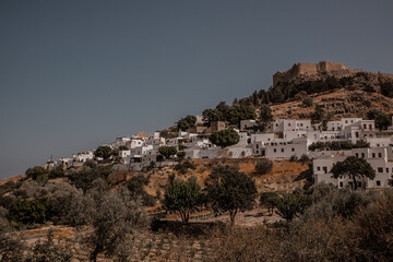 Lindos Grecja Rodos  © Sylwia