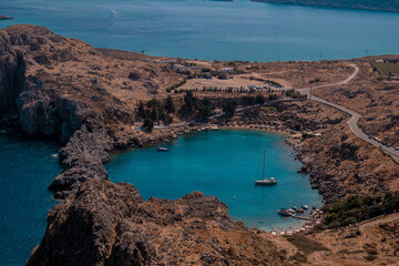 Lindos Grecja Rodos  © Sylwia