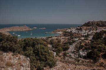 Lindos Grecja Rodos  © Sylwia