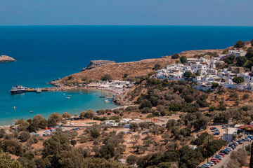 Lindos Grecja Rodos  © Sylwia