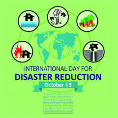 International day For Disaster Reduction, Poster and Banner