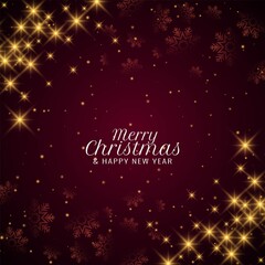 Merry Christmas festival greeting background