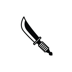 Thai sword icon vector