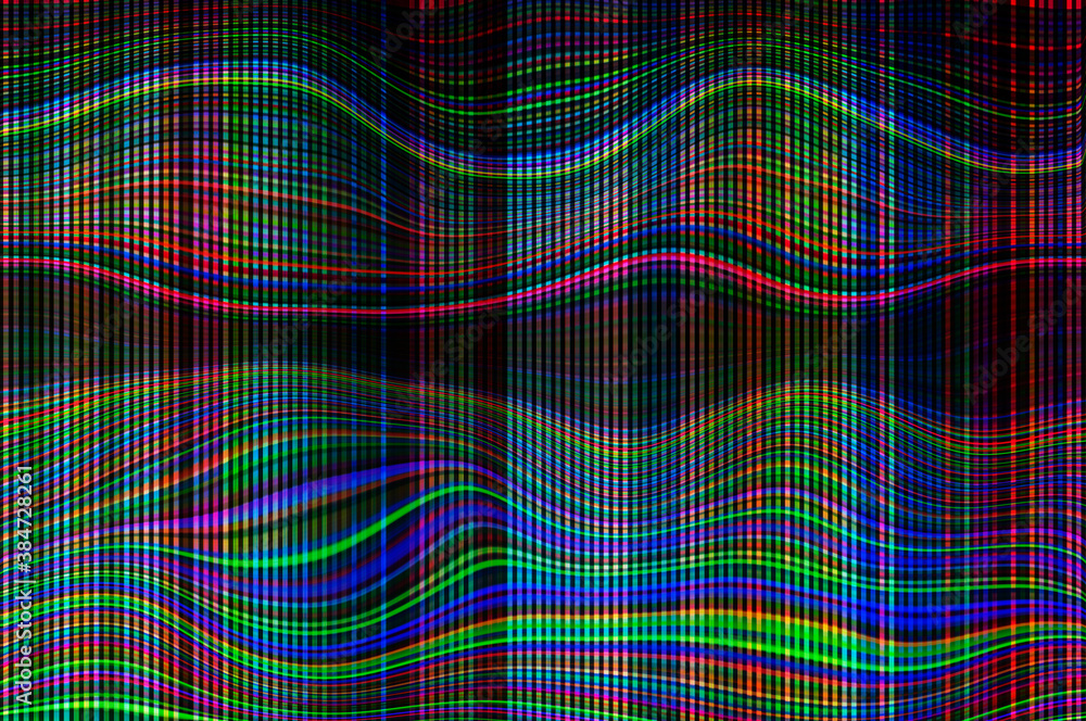 Poster abstract digital wave pattern / abstract minimalistic background of a digital wave pattern.