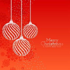 Abstract Merry Christmas beautiful background