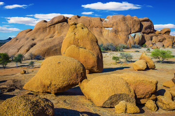 Rocks in the desert Namib