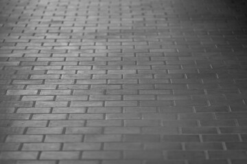 Concrete paver block floor pattern for background.