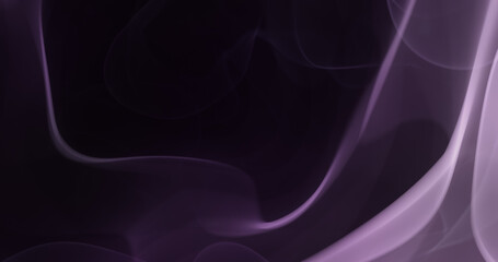 Abstract geometric curves 4k resolution defocused background for wallpaper, backdrop and varied nature romance and fashion design. Black and mauve, purple colors.