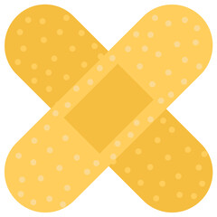 
Bandage is used as medical dressing or splint
