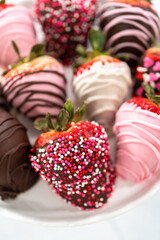 Chocolate dipped strawberries