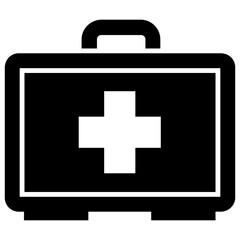 Obraz premium First aid kit for medical emergency 