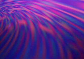 Fototapeta premium Dark Purple vector blurred bright template.