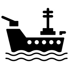 Fototapeta premium Watercraft for freight and water war 