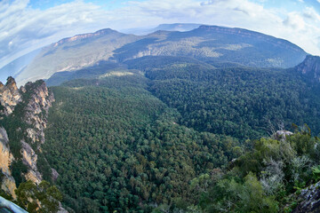 Fototapeta premium blue mountains