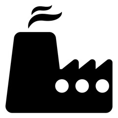 
Manufacturing plant having smoke to make things from metals 
