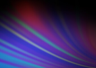 Dark Blue, Red vector blurred background.
