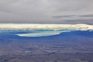 Patagonia view from the plane