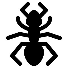 
Icon of a insect having antena and long legs depicting clover stem
