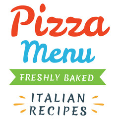 
Colorful pizza logo design
