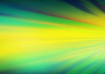 Dark Blue, Yellow vector abstract blurred background.