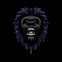  orilla mascot logo vector