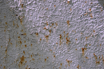 Old smooth surface painted with grey paint