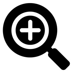 Fototapeta premium Add sign along with paper sheet denoting icon of new document 