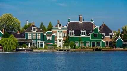 traditional wooden architecture near Amsterdam