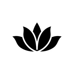 Fototapeta na wymiar Lotus icon vector