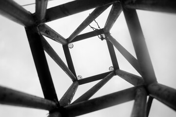 black and white photo