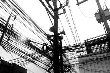 black and white photo