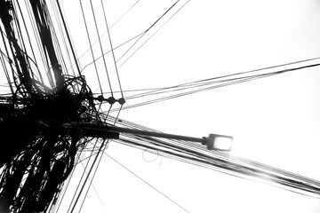 black and white photo