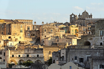 Fototapeta premium Matera, Sassi Barisano, Basilicata, Italy, Europe