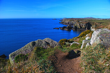 Fototapeta na wymiar Wales Coast Path