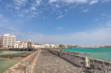 Fototapeta na wymiar Arrecife, Lanzarote, HDR Image