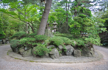 初夏の酒田・本間美術館　庭園
