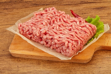 Minced meat - pork and beef