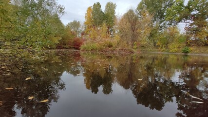 Autumn lake