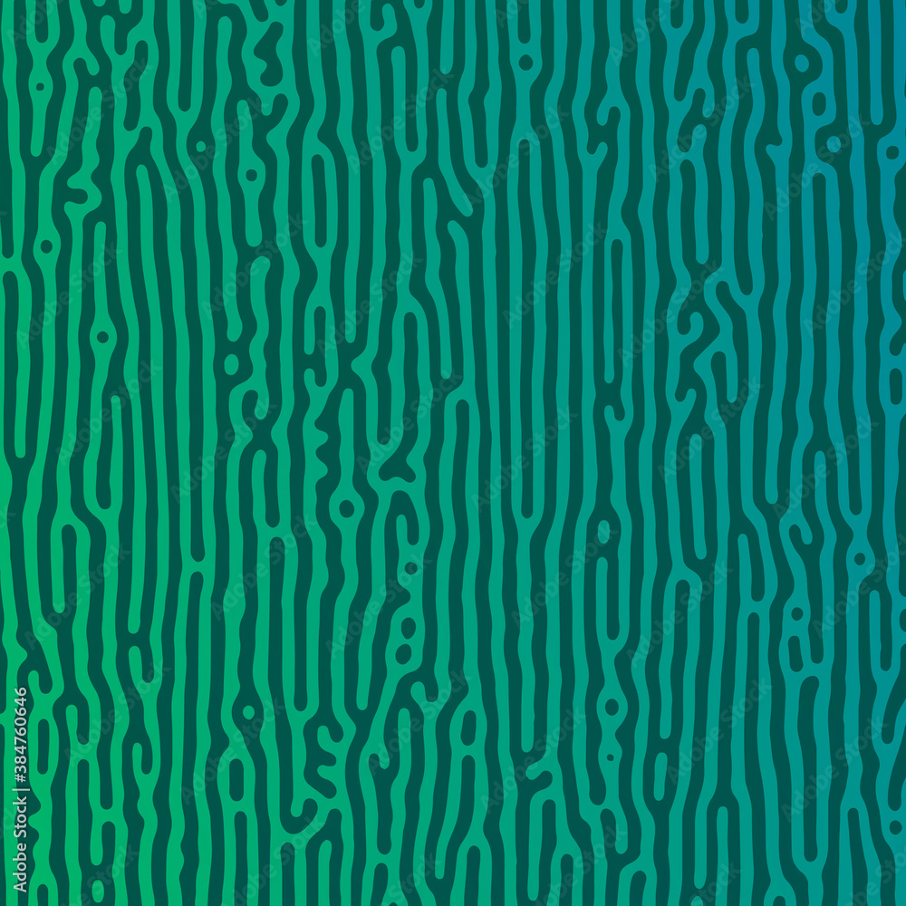 Poster turing reaction colorful background