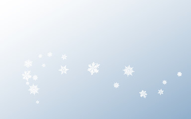 Fototapeta na wymiar Gray Snow Panoramic Vector Gray Background. Light 