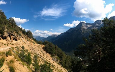 view from the mountain